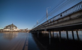 В Туле уровень воды в Упе поднялся почти на пять метров